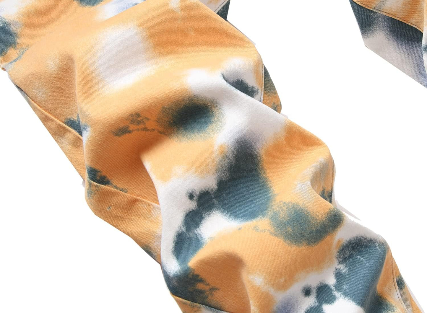 Men'S Skinny Stretch Jeans Fashion Printed Slim Fit Jeans Comfort Flex Waist Casual Pants