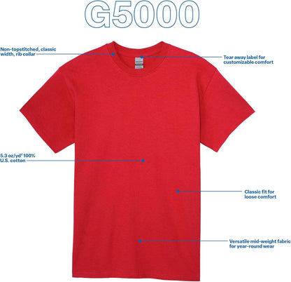 Adult Heavy Cotton T-Shirt, Style G5000