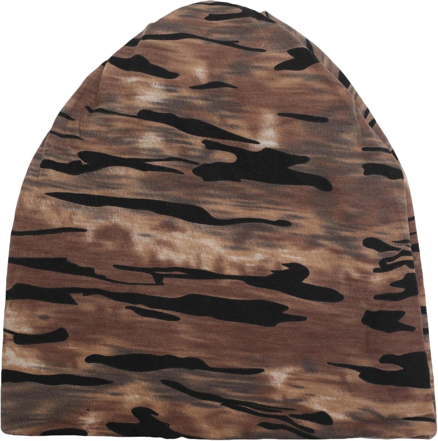 Women Summer Thin Beanie Hat Floral Lightweight Slouchy Hat