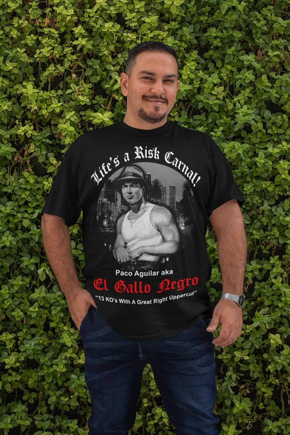 Mens Chicano Inspired Vatos Shirt Blood in Blood Out Movie Tribute Tee Black