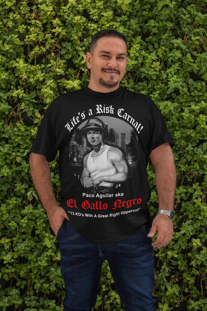 Mens Chicano Inspired Vatos Shirt Blood in Blood Out Movie Tribute Tee Black