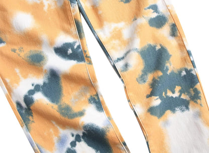 Men'S Skinny Stretch Jeans Fashion Printed Slim Fit Jeans Comfort Flex Waist Casual Pants