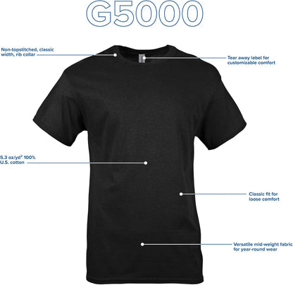 Adult Heavy Cotton T-Shirt, Style G5000