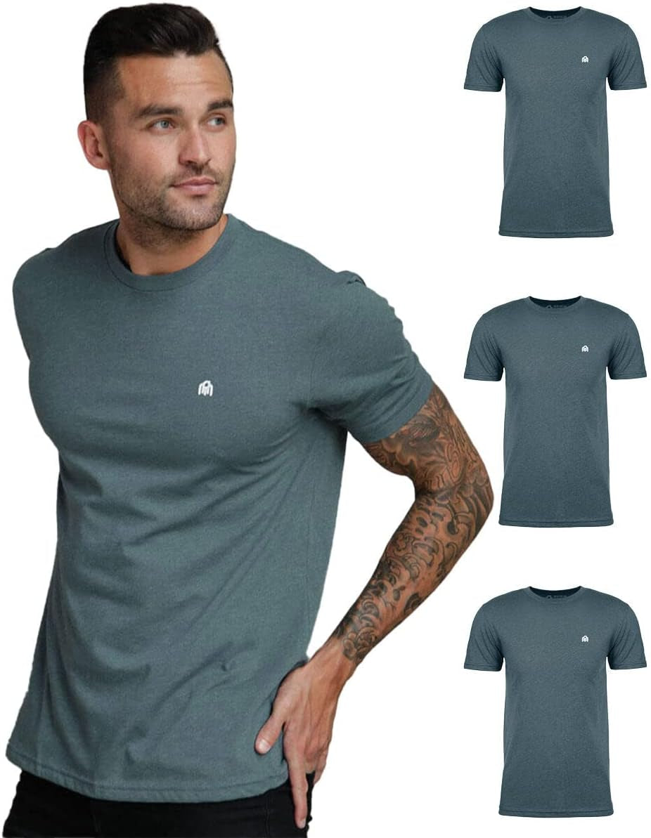 Men'S Short Sleeve Fitted T-Shirts